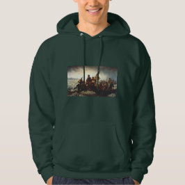 Washington Crossing the Delaware by Emanuel Leutze Hoodie