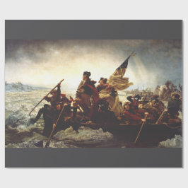 Washington Crossing the Delaware by Emanuel Leutze Presentpapper
