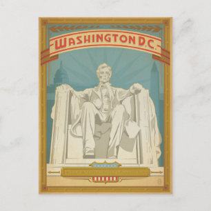 Washington, D.C. - Abe Lincoln Vykort