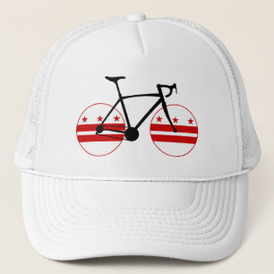 Washington D.C. Flagga Cycling Keps