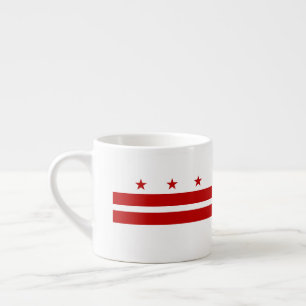Washington D.C-flagga Espressomugg