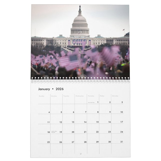 Washington D.C. Fotografi Kalender (Jan 2026)