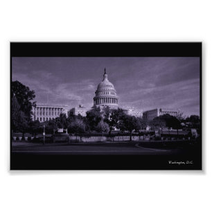 Washington, D.C. Huvudstad Fototryck