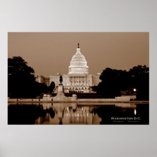 Washington D.C. - Huvudstad Poster