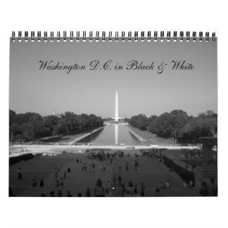 Washington D.C. i svart & vit Kalender