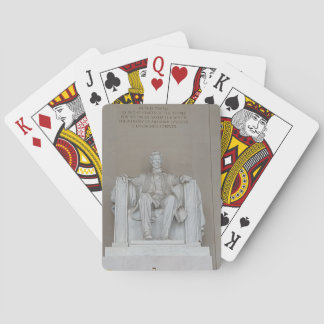 Washington D.C. Lincoln Memorial Playing Cards Casinokort