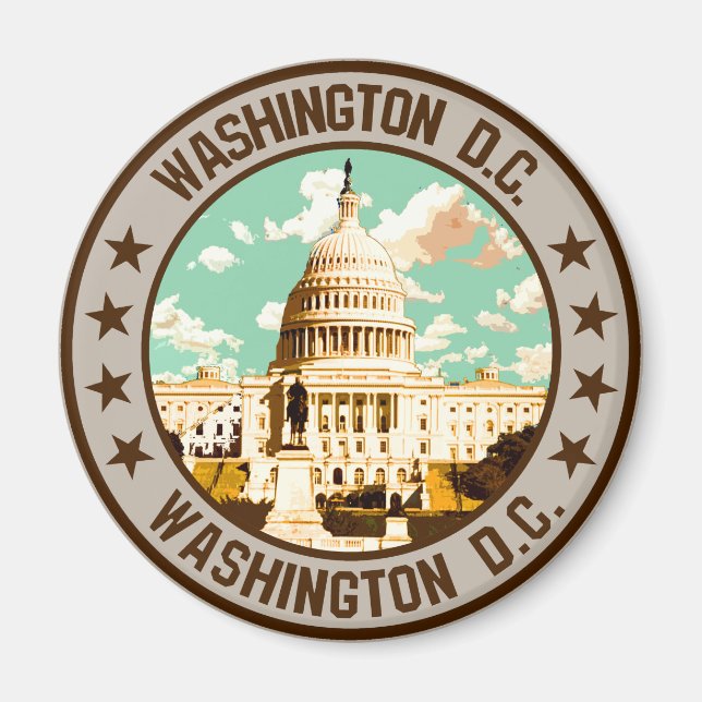Washington D.C. Magnet (Framsidan)