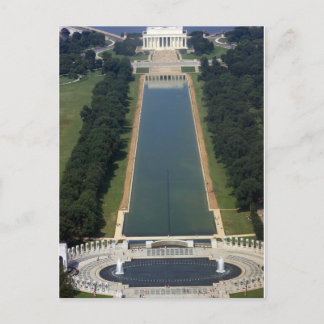 Washington D.C. - Se från Washington Monument Vykort