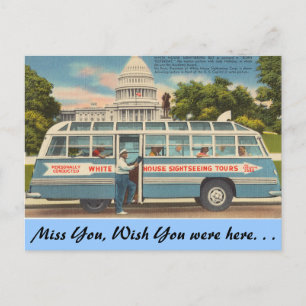 Washington D.C., Sightsee Tours Vykort