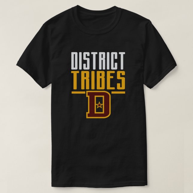 Washington D.C. Sports "District Tribes" T-Shirt (Design framsida)