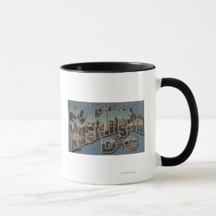 Washington D.C. - stora brevplatser Mugg