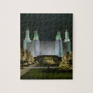 Washington D.C. Tempel på natten Pussel