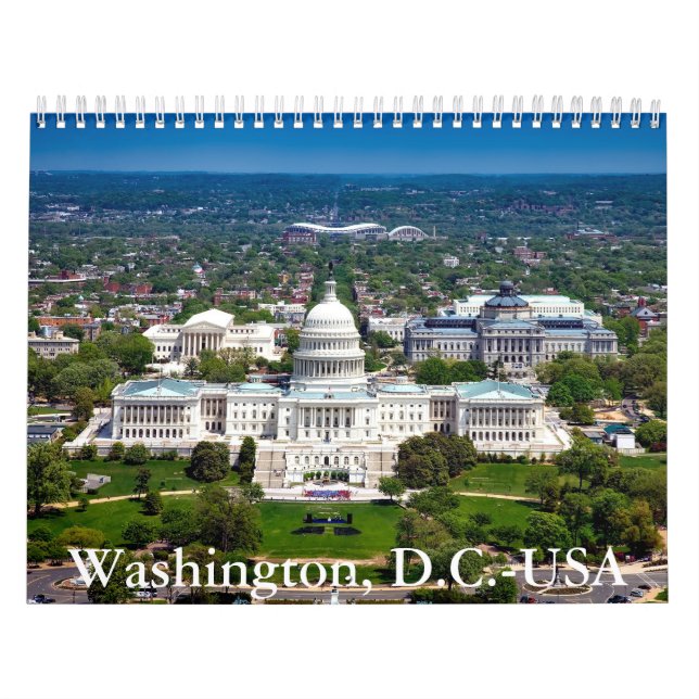Washington, D.C.-USA Calendar Kalender (Omslag)
