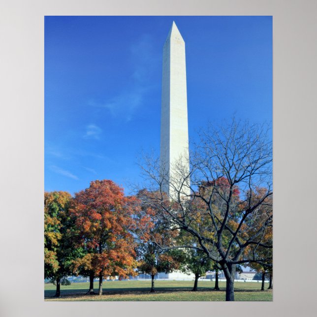 WASHINGTON, D.C. USA. Washington Monument reser si Poster (Framsidan)