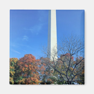 WASHINGTON, D.C. USA. Washingtonmonumentet reser s Magnet
