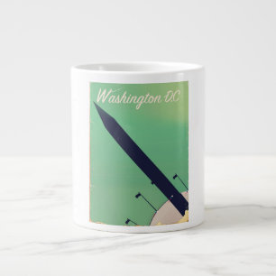 Washington D.C Vintage resor poster Jumbo Mugg