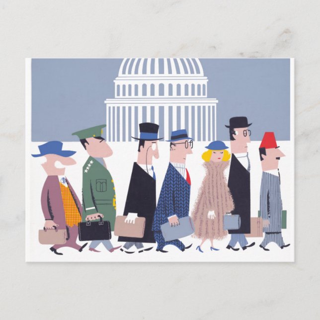 Washington D.C. Vykort (Framsida)