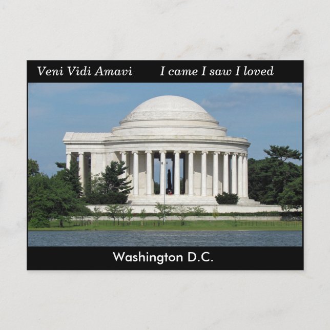 Washington D.C. - vykort (Framsida)