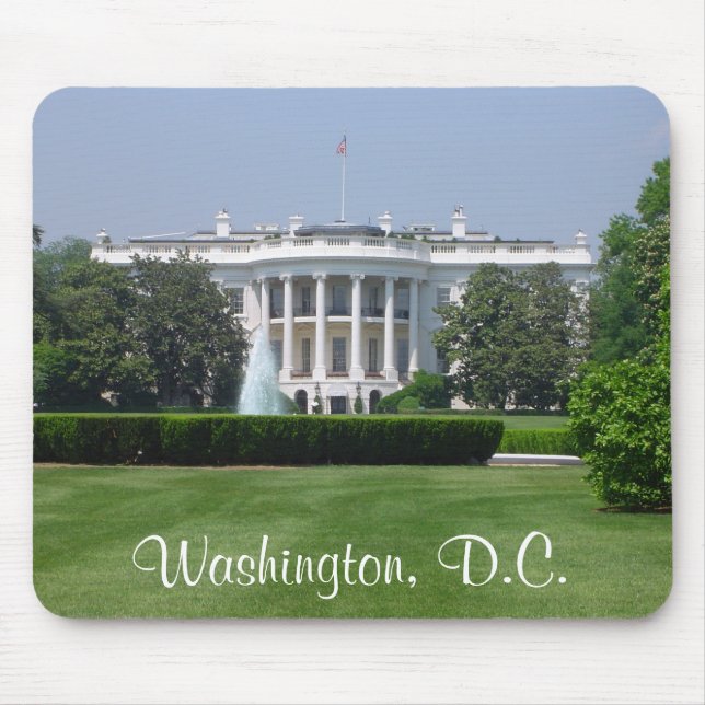 Washington D.C., Whitehouse Mousepad Musmatta (Framsidan)