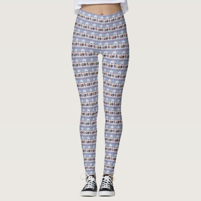 Washington D.C. Women's Leggings (Framsida)