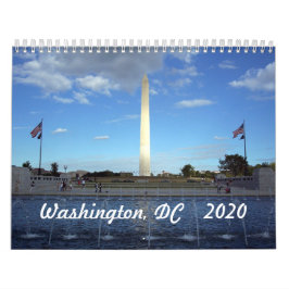 Washington, DC - 2020-kalendern Kalender
