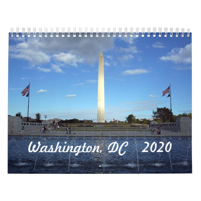 Washington, DC - 2020-kalendern Kalender (Omslag)