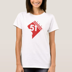 Washington DC 51:a statsmakten T Shirt