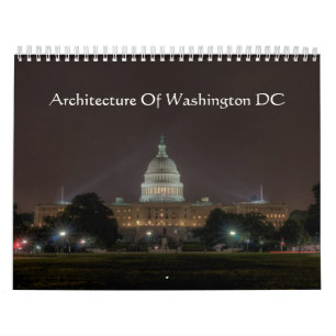 Washington DC-arkitektur Kalender