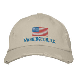 Washington DC Baseball Cap Broderad Keps