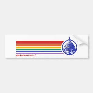 Washington DC Bildekal