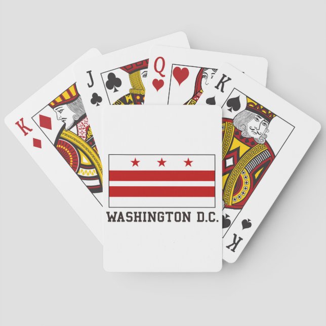 Washington DC Casinokort (Baksidan)