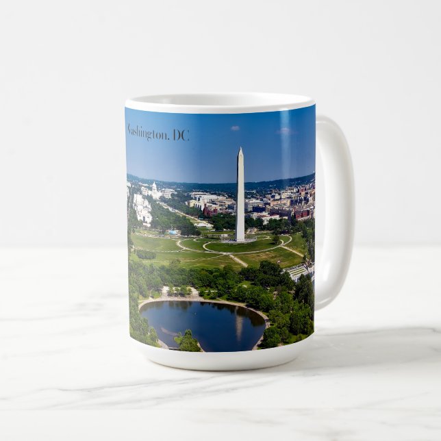 Washington DC cityscape Kaffemugg (Framsida höger)