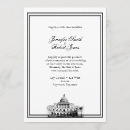 Washington DC Destinationsinbjudan Inbjudningar