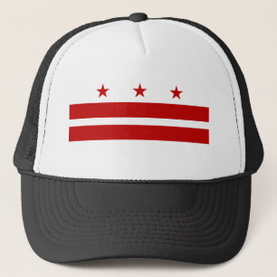 Washington DC Flagga Keps