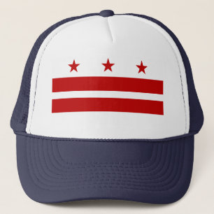 Washington DC flagga Keps
