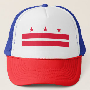 Washington DC Flagga Keps