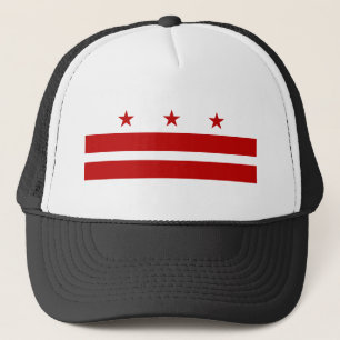 Washington DC-flagga Keps