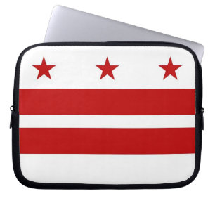 Washington DC Flagga Laptop sleeve