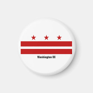 Washington DC Flagga Magnet