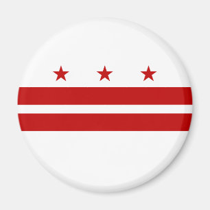 Washington DC Flagga Magnet