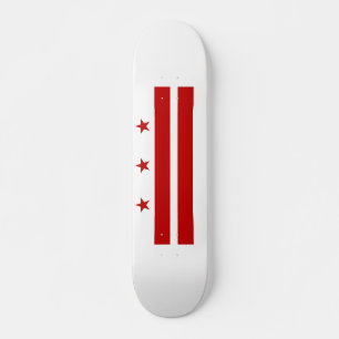 Washington DC flagga Mini Skateboard Bräda 18,5 Cm
