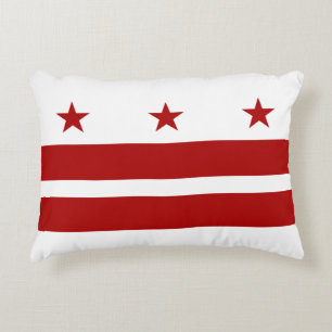 Washington DC-flagga Prydnadskudde