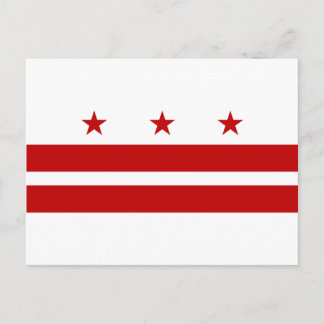 Washington DC Flagga Vykort