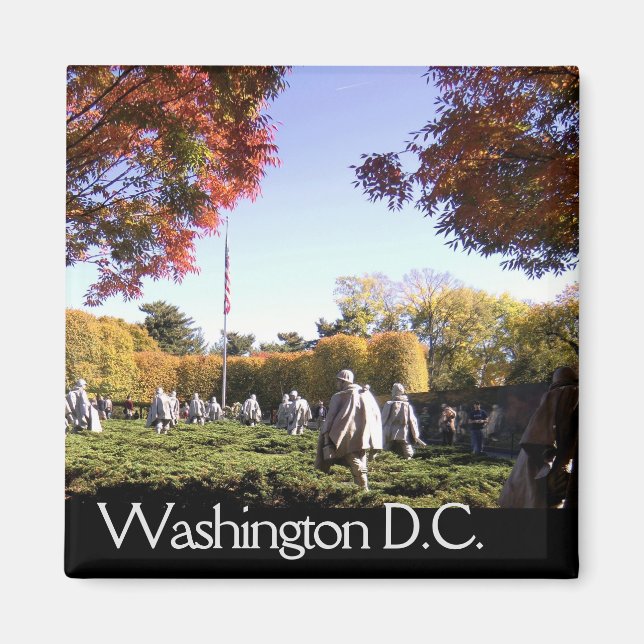 Washington DC Fridge Magnet (Framsidan)