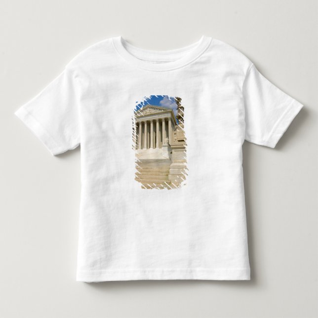 Washington, DC, Högsta domstolbyggnaden T-shirt (Framsida)