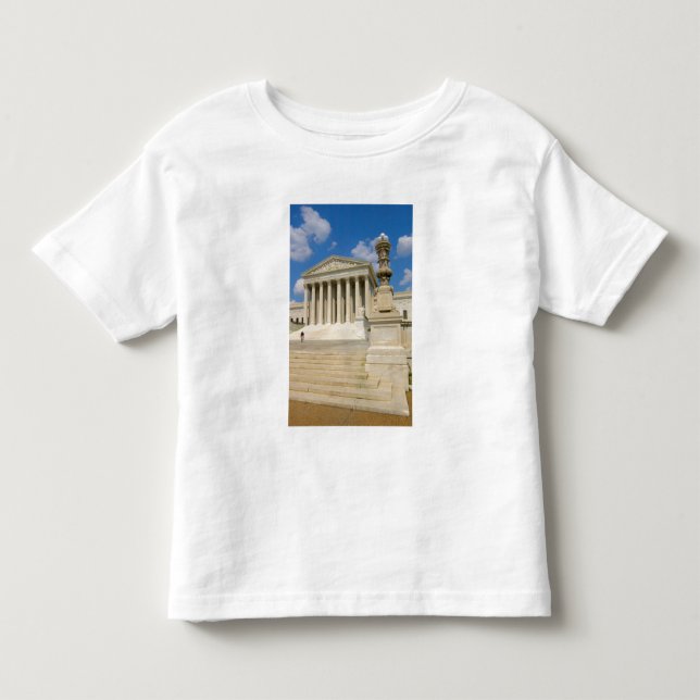 Washington DC, högsta domstolenbyggnad T-shirt (Framsida)