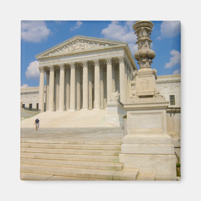 Washington, DC, Högsta domstolens byggnad Magnet (Framsidan)