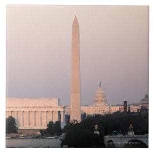 Washington DC-horisont Kakelplatta