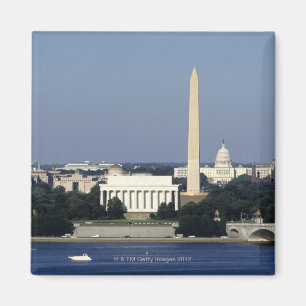 Washington DC-horisont med US-huvudstaden som Magnet