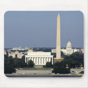 Washington DC-horisont med US-huvudstaden som Musmatta